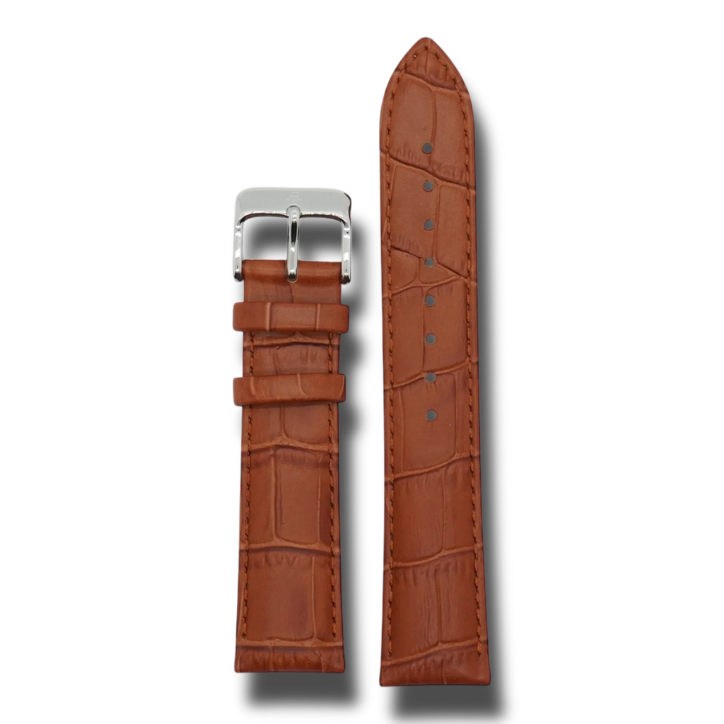 Villa Brown leather strap (select clasp)