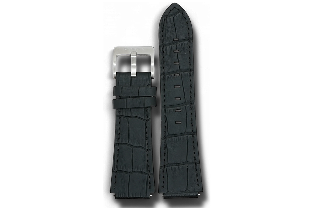 Constellation black leather strap (select clasp)