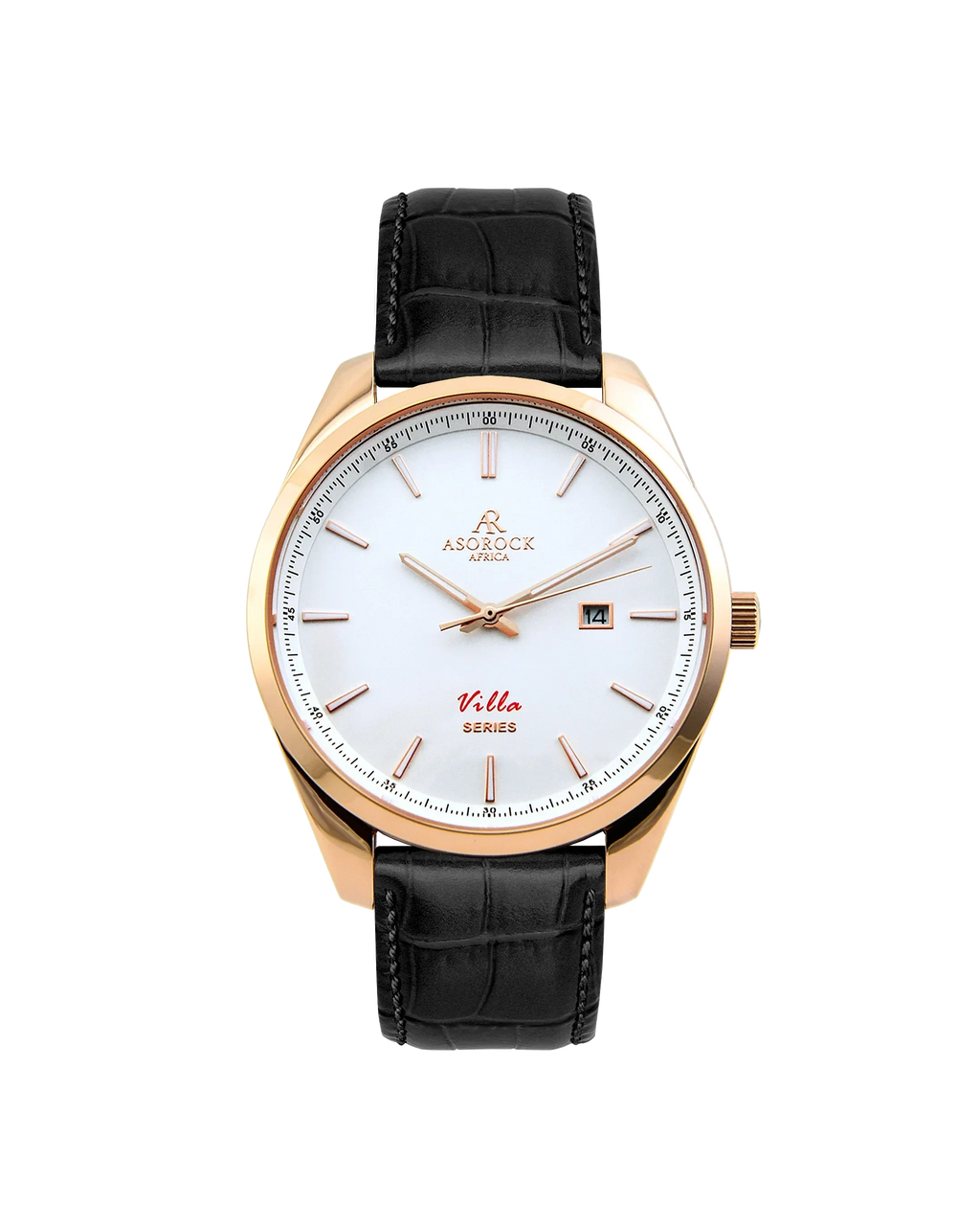 Villa black leather strap (select clasp)