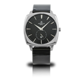 Black/Silver Monolith (black mesh strap)