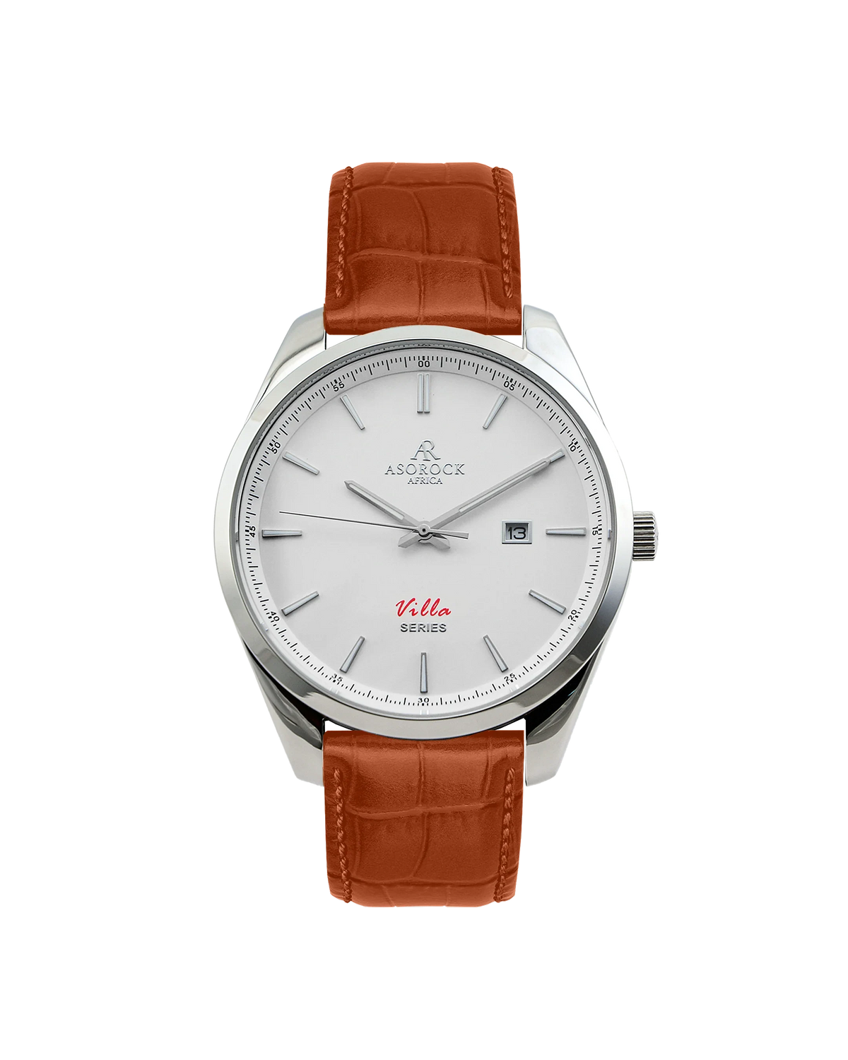 Villa Brown leather strap (select clasp)